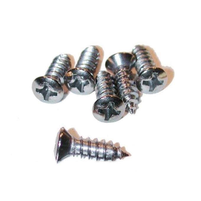 Redline Restomotive® 1965-1966 Chevrolet Corvette Grab Bar Trim Screw Set