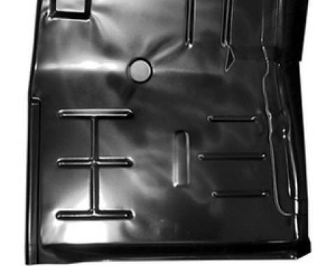 Redline Restomotive® 1972-1993 Dodge Pickup & 1974-1993 Ramcharger (Modify for 4WD) Front Left Cab Floor Pan Section