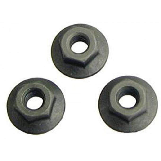 Redline Restomotive® 1967-1969 Camaro / Firebird Quarter Window Track Retaining Nuts