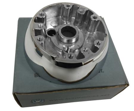 Redline Restomotive® Camaro 69, Chevelle 69-72, Nova 69-70 Steering Wheel Hub - Chrome LG-00-2286-C