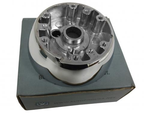 Redline Restomotive® Camaro 69, Chevelle 69-72, Nova 69-70 Steering Wheel Hub - Chrome LG-00-2286-C