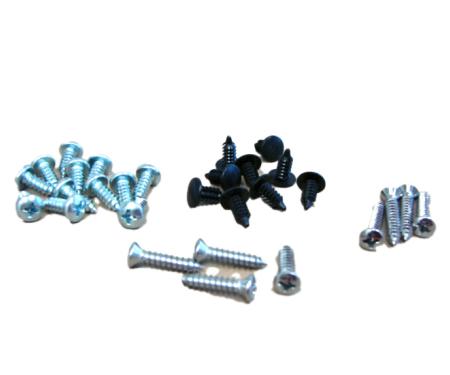 Redline Restomotive® 1958-1960 Ford Thunderbird 29 Piece Console Hardware Kit