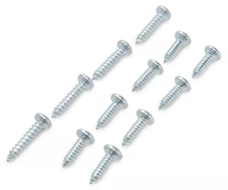 Redline Restomotive® 1957 Chevy Bel Air Armrest & Bracket Screw Set