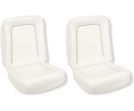 Redline Restomotive® 1967 Chevrolet Camaro Deluxe & 1969 Standard Front Bucket Seat Foam 2 Piece Set