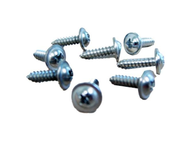 Redline Restomotive® 1961-1963 Ford Thunderbird Interior Kick Panel Screw Set