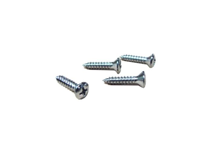 Redline Restomotive® 1961-1963 Ford Thunderbird Door Panel Pull Cup Screw Set