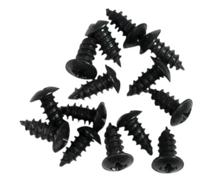 Redline Restomotive® 1963 Chevrolet Corvette Weatherstrip Screw Set Above Door on Body