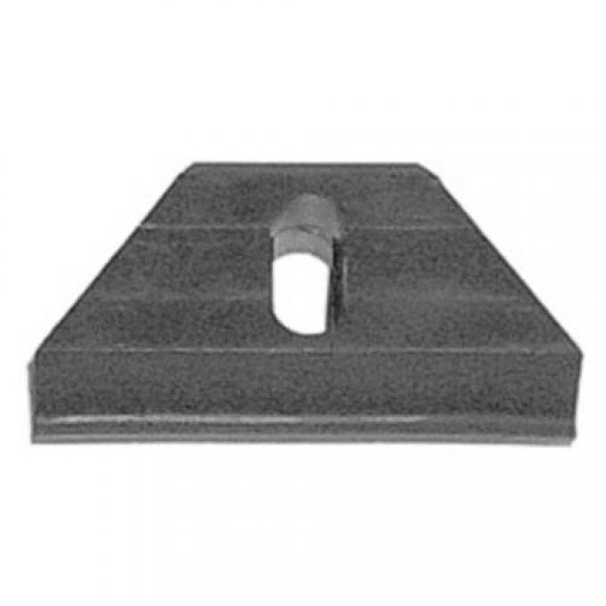 Redline Restomotive® Chevy P/U 81-87/Camaro 81/A-Body 81-88/Firebird 81 Battery Tray Hold-Down Bracket LG-TP-409