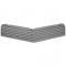 Redline Restomotive® Camaro 80-81 Std Grille Upper (P) - Argent LG-80-016-1