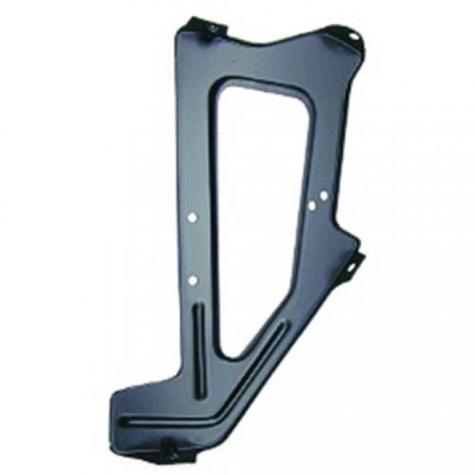 Redline Restomotive® 1967-1968 Chevrolet Camaro Hood Latch Release Support Brace / Bracket