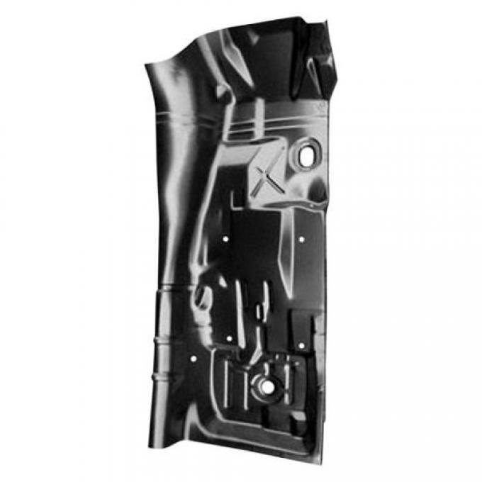 Redline Restomotive® 1975-1981 Camaro / Firebird Full Length Right Floor Pan with Toe Board & Transmission Tunnel