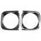 Redline Restomotive® Chevelle/El Camino 72 H/L Bezel - 1 Pair (RH & LH) LG-00-906