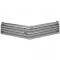 Redline Restomotive® Camaro 78-79 Std Grille Upper (P) - Argent LG-80-015