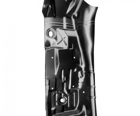 Redline Restomotive® 1975-1981 Camaro / Firebird Full Length Left Floor Pan with Toe Board & Transmission Tunnel
