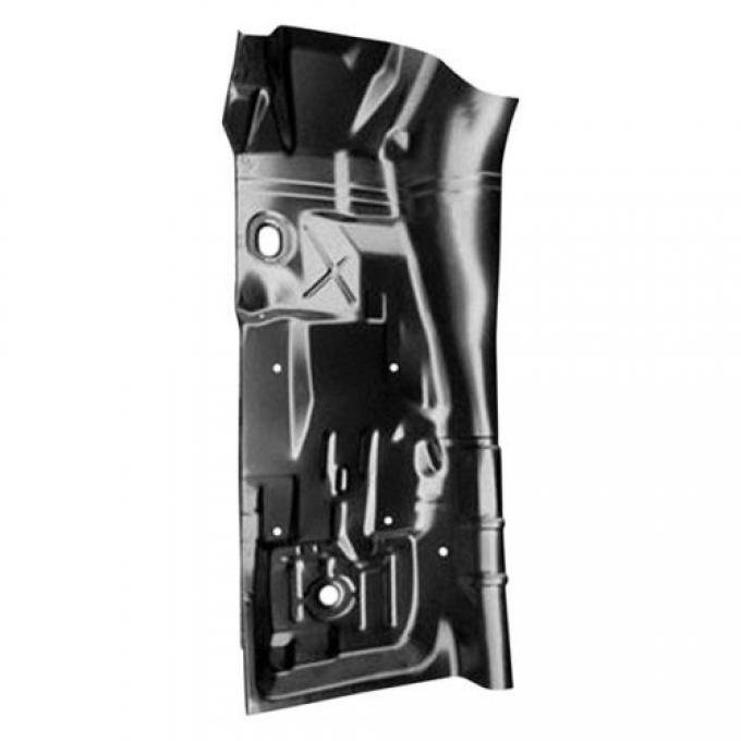 Redline Restomotive® 1975-1981 Camaro / Firebird Full Length Left Floor Pan with Toe Board & Transmission Tunnel