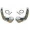 Redline Restomotive® A-Body 64-65/Chevelle Sd, El Camino 66-67 Vent Window Handle - 1 Pair LG-00-2054-A