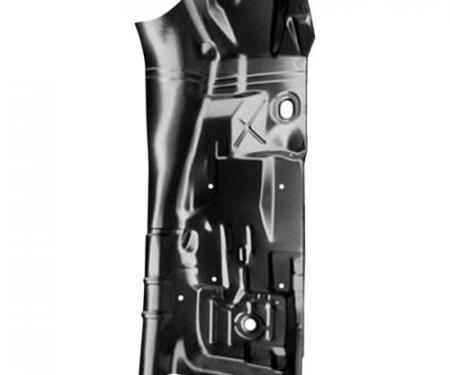Redline Restomotive® 1975-1981 Camaro / Firebird Full Length Right Floor Pan with Toe Board & Transmission Tunnel