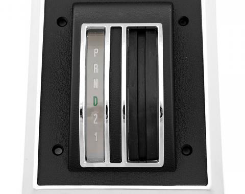 Redline Restomotive® 1974-1978 Ford Mustang II Auto Shift Selector Dial Bezel