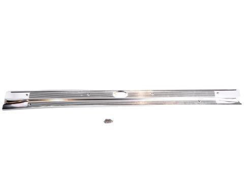 Redline Restomotive® 1968-1979 Chevrolet Chevy II / Nova 2 Door Left Sill Plate without Fisher Emblem