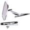 Redline Restomotive® 1968-1974 GM Car Left Hand Outside Door Mirror with Rib Design
