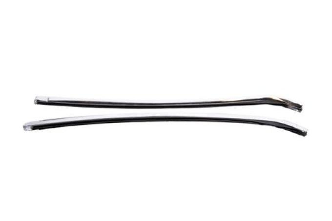 Redline Restomotive® 1967-1969 Camaro / Firebird & 1966-1967 GM A-Body Quarter Window Vertical Moldings
