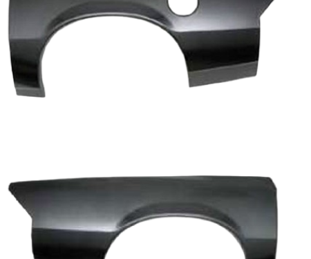 Redline Restomotive® 1982-1992 Chevrolet Camaro Coupe & T-Top Left and Right Quarter Panel