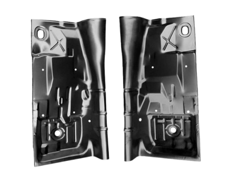 Redline Restomotive® 1975-1981 Camaro / Firebird Full Length Left and Right Floor Pan with Partial Tunnel