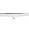 Redline Restomotive® 1967-1969 Camaro / Firebird Left or Right Replacement Sill Plate without Emblem