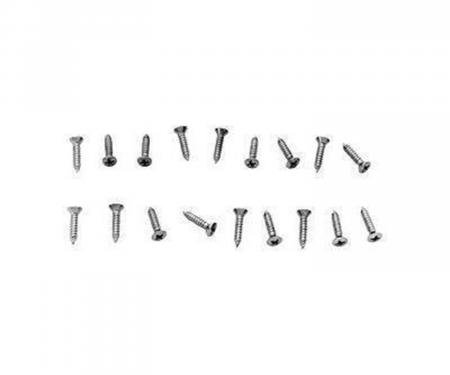 Redline Restomotive® 1964-1968 Ford Mustang Door Sill Screw Kit