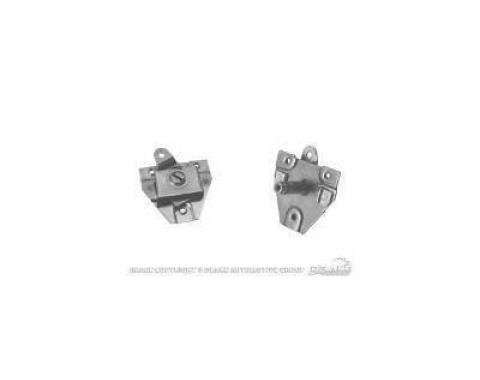 Redline Restomotive® Mustang 65-66 Pony (Long) Door Latch Remote - LH LG-10-366/LH