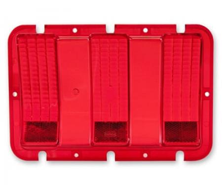 Redline Restomotive® Mustang 67-68 exc.shelby or Gt/Cs Tail Lamp Lens, Left or Right LG-10-436