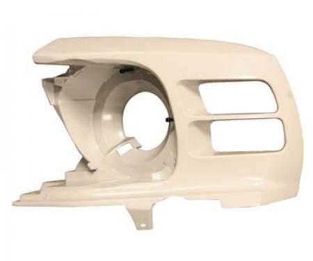 Redline Restomotive® 1970 Ford Mustang (Except Shelby) Left Headlamp Bucket Assembly