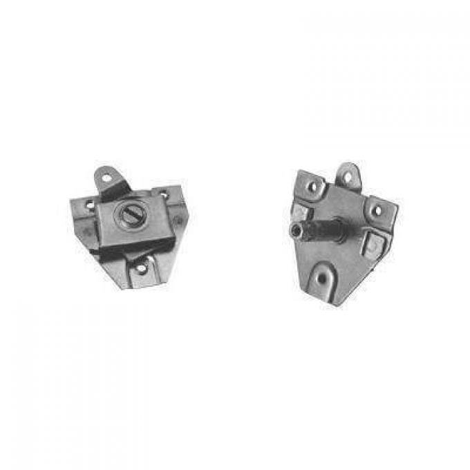 Redline Restomotive® Mustang 65-66 Pony (Long) Door Latch Remote - RH LG-10-366/RH