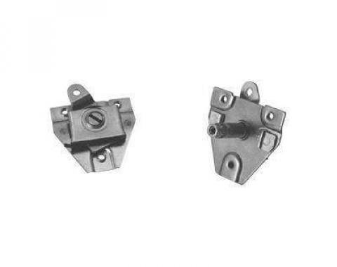 Redline Restomotive® Mustang 65-66 Pony (Long) Door Latch Remote - RH LG-10-366/RH