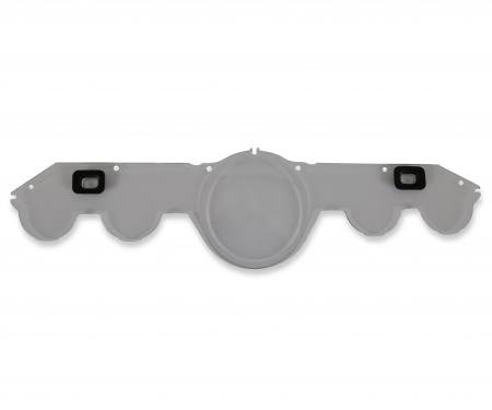 Redline Restomotive® Mustang 65-66 Gt/Pony (5 Gauge Cluster) Instrument Bezel Lens - 