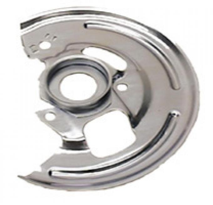 Redline Restomotive® F-Body 67-68, A-Body 67-68, Nova 67-68 Ft. Disc Brake Backing Plates (For 4 Piston Caliper, 1 Pair, RH & LH) LG-00-1927-A
