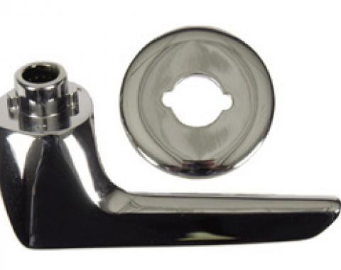 Redline Restomotive® Camaro/Firebird 68-69 Deluxe (W/Mechanism) Inside Door Handle - LH LG-00-477/LH