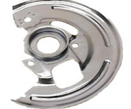 Redline Restomotive® F-Body 67-68, A-Body 67-68, Nova 67-68 Ft. Disc Brake Backing Plates (For 4 Piston Caliper, 1 Pair, RH & LH) LG-00-1927-A