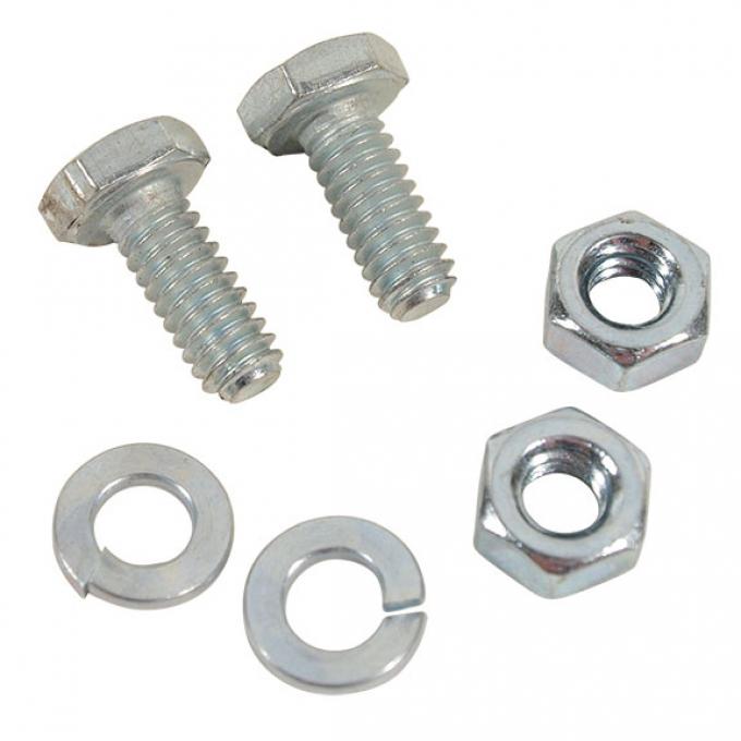 Redline Restomotive® 1963-1967 Chevrolet Corvette Front License Plate Bracket to Bar Bolts