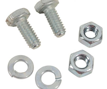 Redline Restomotive® 1963-1967 Chevrolet Corvette Front License Plate Bracket to Bar Bolts