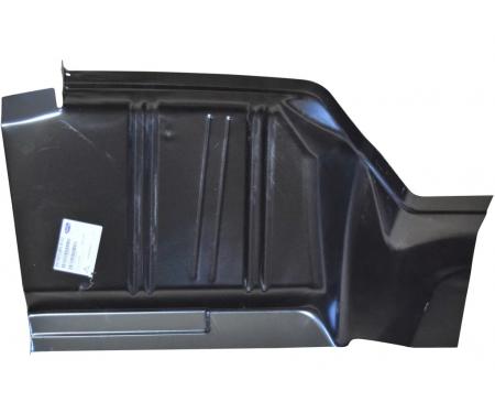 Redline Restomotive® 1967-1969 Camaro / Firebird Complete Right Toe Board Repair / Patch Panel