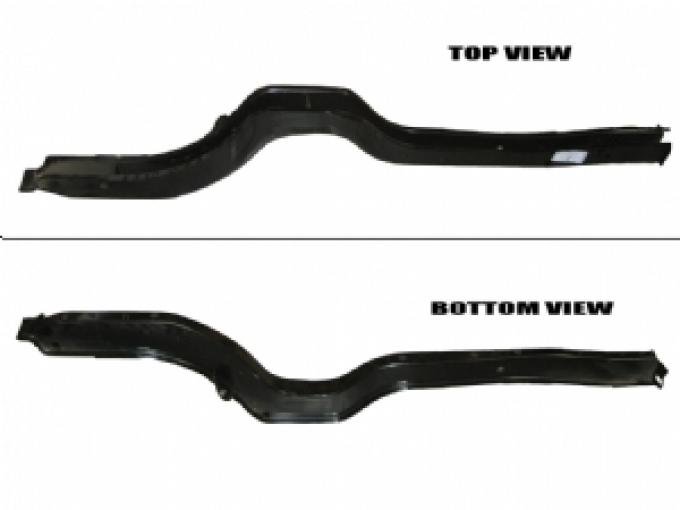 Redline Restomotive® Mopar B-Body 68-70 exc.wagon Rear Frame Rail Assy - RH LG-20-194/RH