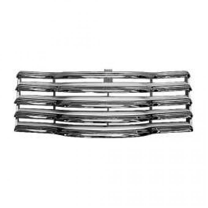 Redline Restomotive® Chevy P/U 47-53 1st Series Grille Assy Chrome w/RR Bkt. LG-TP-414