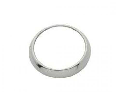 Redline Restomotive® Chevy P/U 47-55 1st Series Headlamp Bezel - Pair, Stainless LG-TP-437