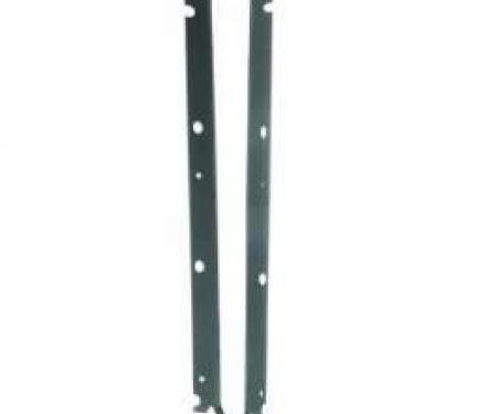 Redline Restomotive® Chevelle, Cutlass, GTO, Lemans, Skylark 68-72/ Monte Carlo 70-72 a-Pillar Drip Rail Support - Pair (RH & LH) LG-00-1036-A