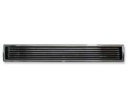 Redline Restomotive® Chevelle 67 SS-396 Hood Scoop Insert - Chrome, 1 Set (2-Pieces Set, Left or Right) LG-00-161-A