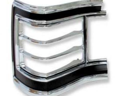 Redline Restomotive® Malibu/SS-396 67 exc.wagon/El Camino Tail Lamp Bezel - LH (w/o Gasket) LG-00-706/LH