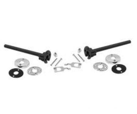 Redline Restomotive® GM. A-Body 66-72 Bucket Seat Headrest Guide - Pair (w/o Headrest Locks, RH+LH, Use 1 Pair Per Seat) LG-80-826-A