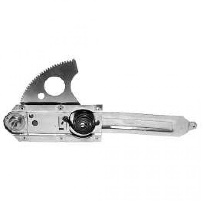 Redline Restomotive® GM A-Body 70-72 2dr Hardtop/Conv. Window Regulator - LH, Manual LG-00-490/LH
