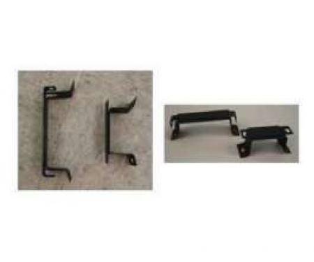 Redline Restomotive® Chevelle/El Camino 64-65 A/T Console Mounting Bracket Set (2-Pieces, w/Hardware) LG-00-1333-A